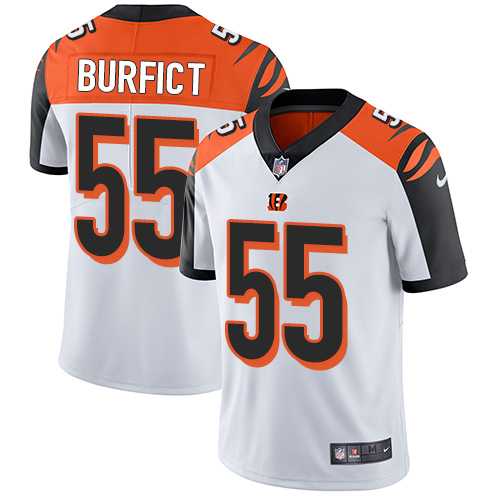 Nike Cincinnati Bengals #55 Vontaze Burfict White NFL Vapor Untouchable Limited Jersey,We sell and wholesale Nike Cincinnati Bengals #55 Vontaze Burfict White NFL Vapor Untouchable Limited Jersey on line form chian!